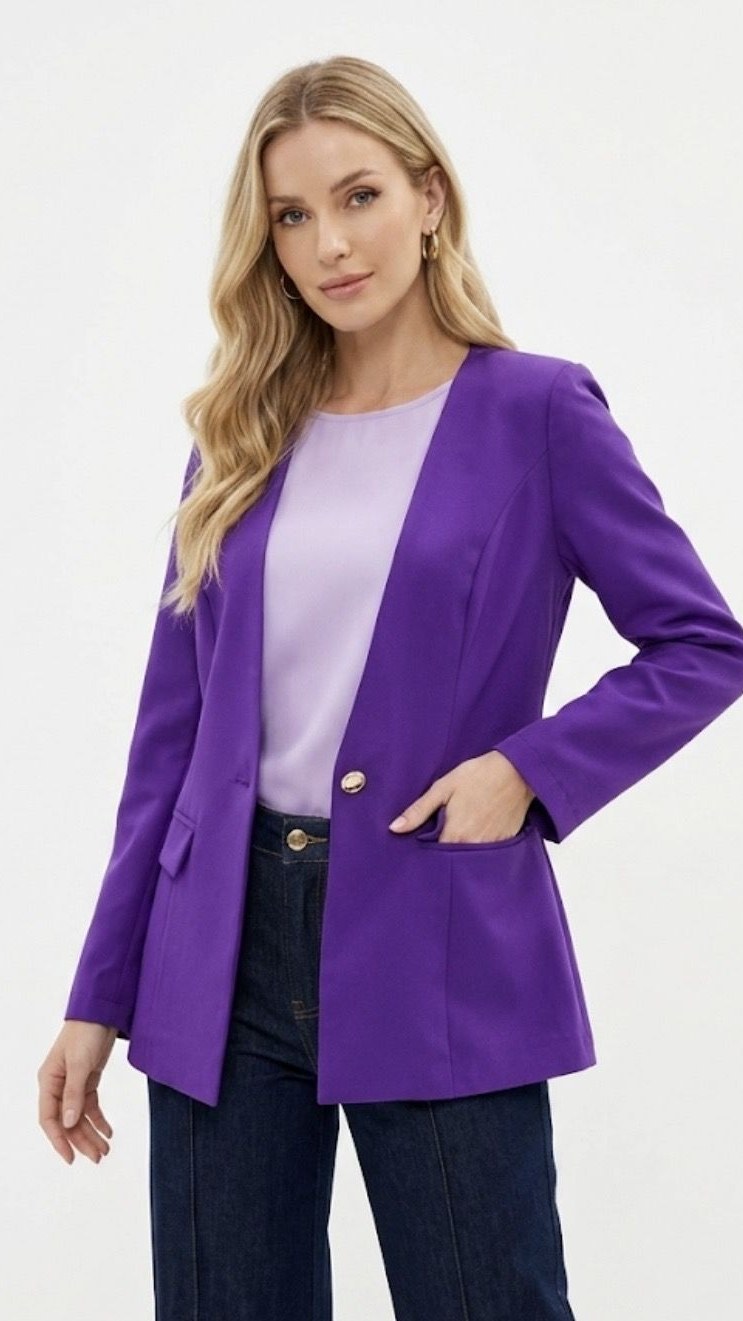 Blazer Morado