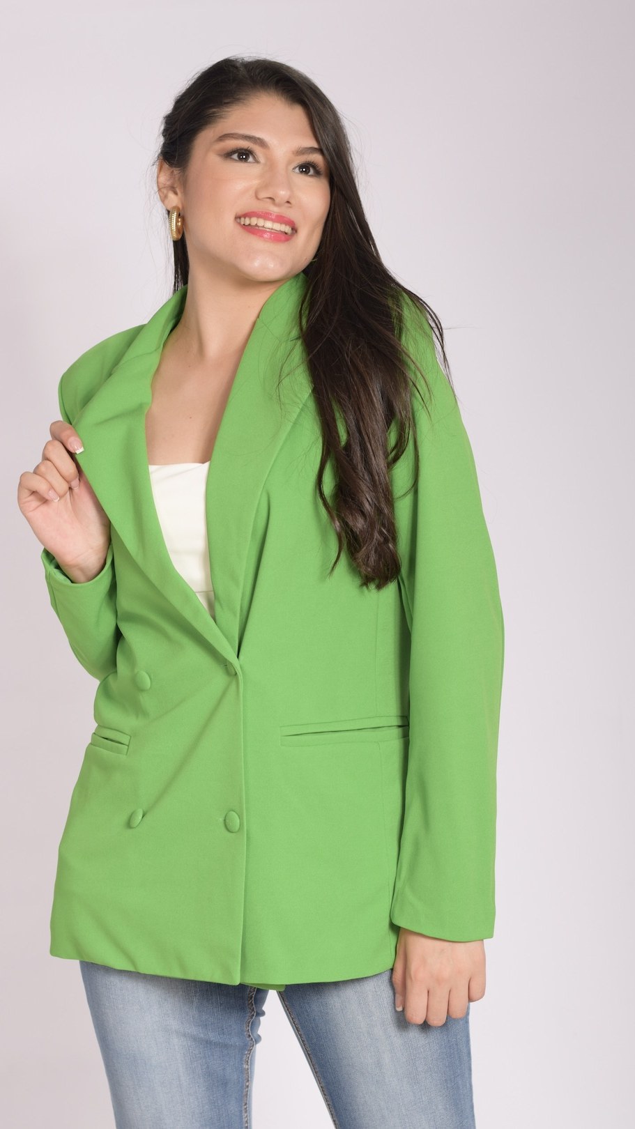 Blazer Verde Manzana