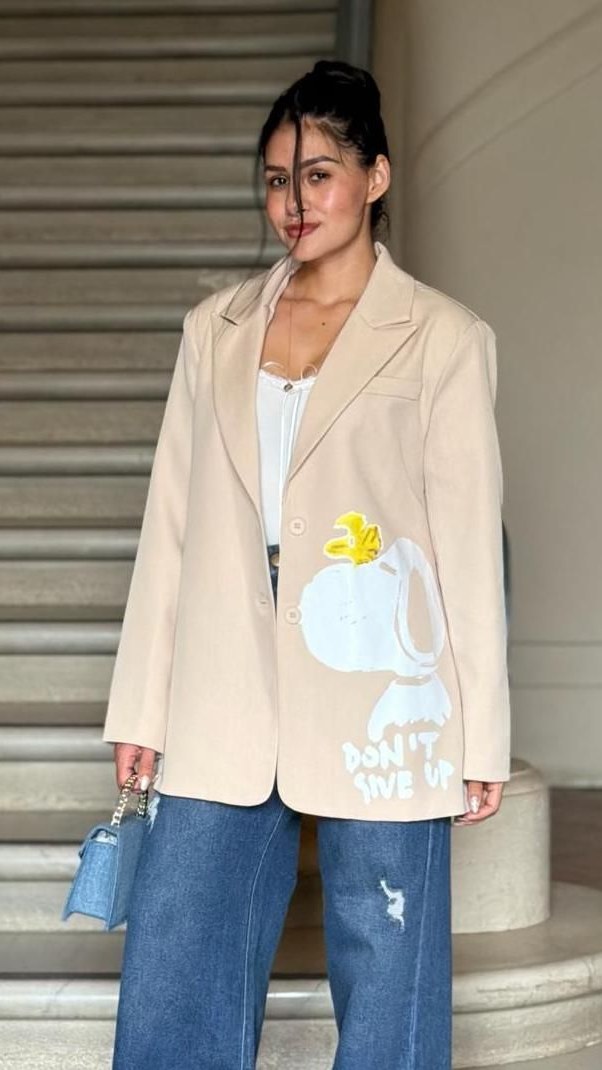 Blazer Beige Snoopy