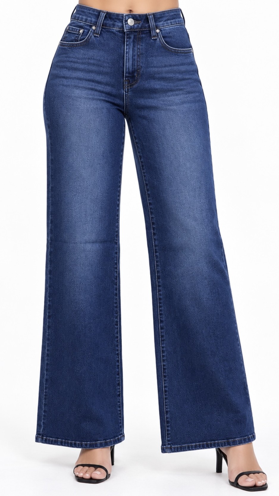 Jean Wide Leg Azul Oscuro