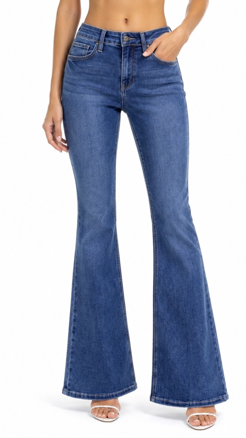 Jean Flare Azul