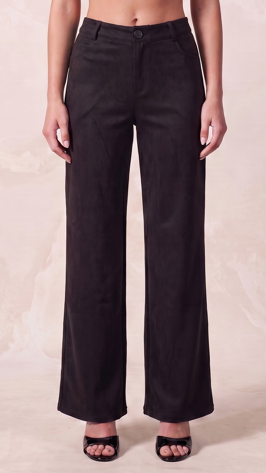 Pantalón Recto Negro