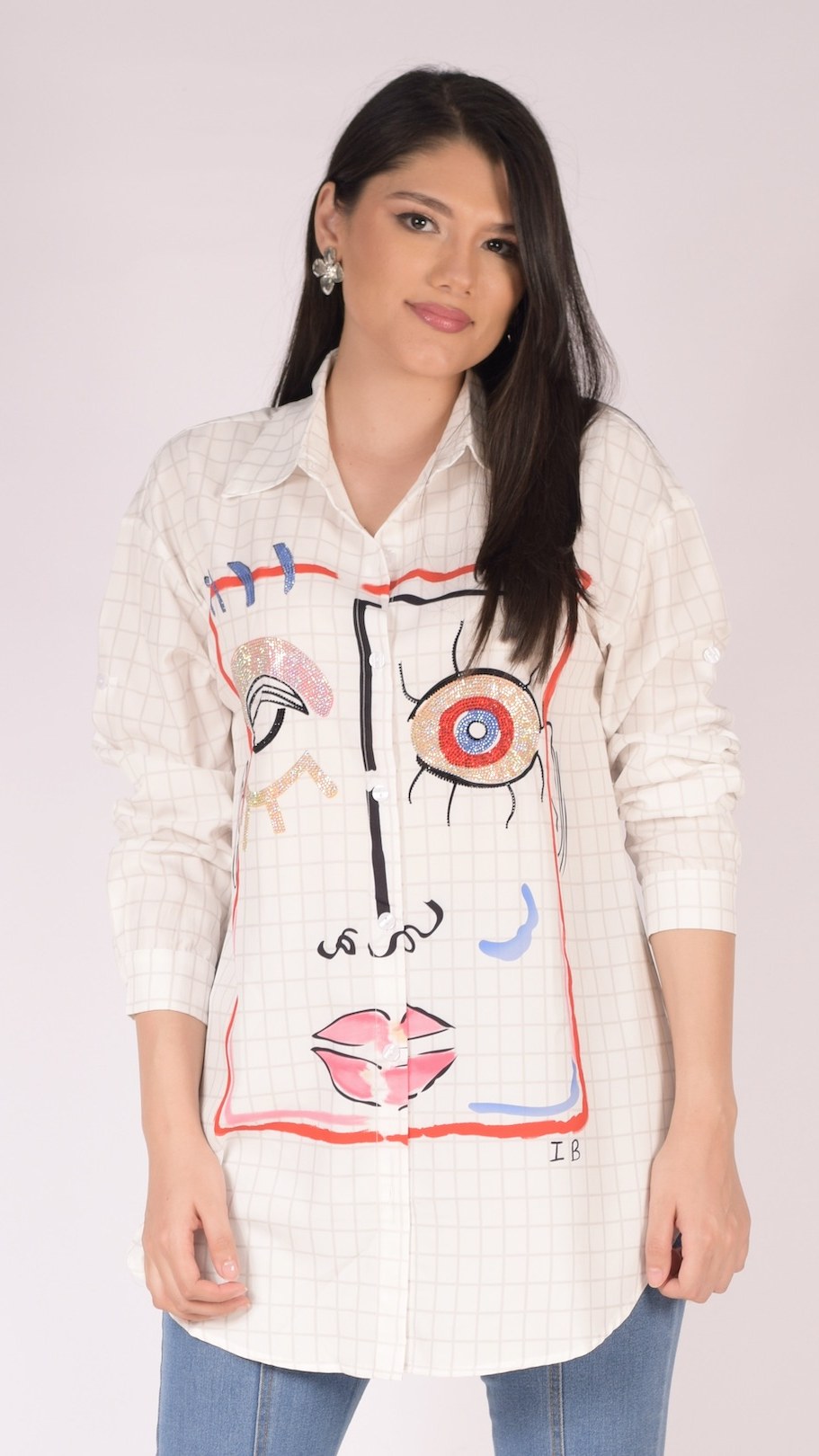 Camisa Ilustrada Rostro