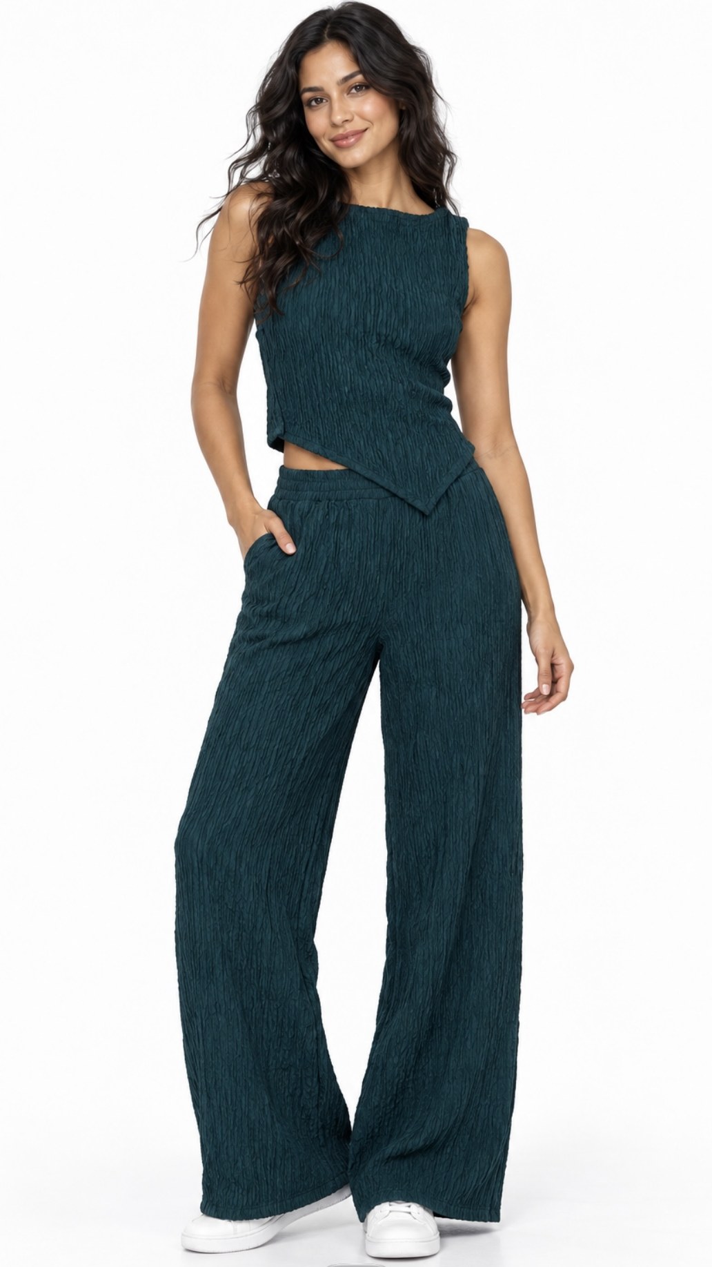 Conjunto Verde Top y Pantalón