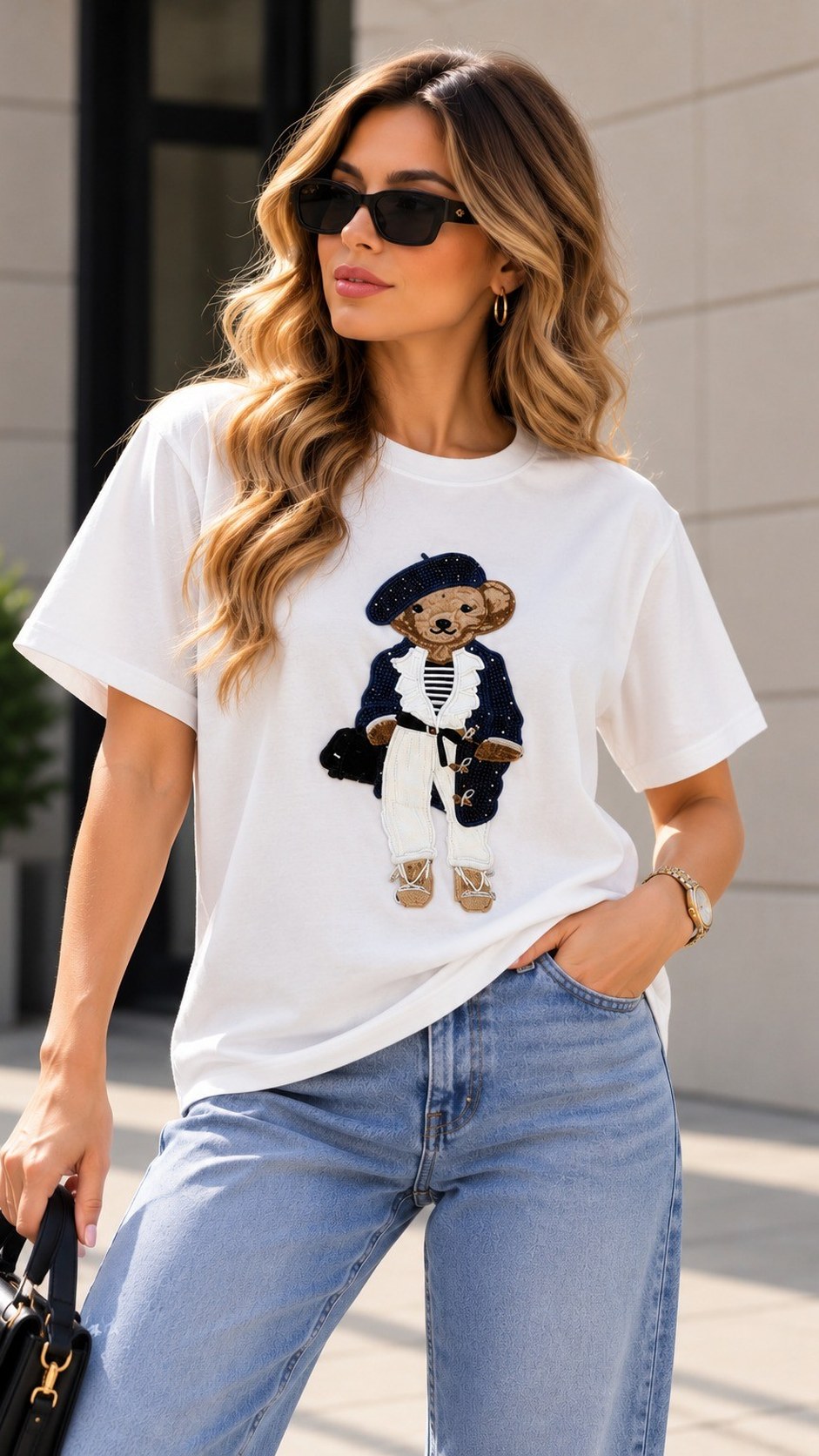 Camiseta Oso Pop Vintage